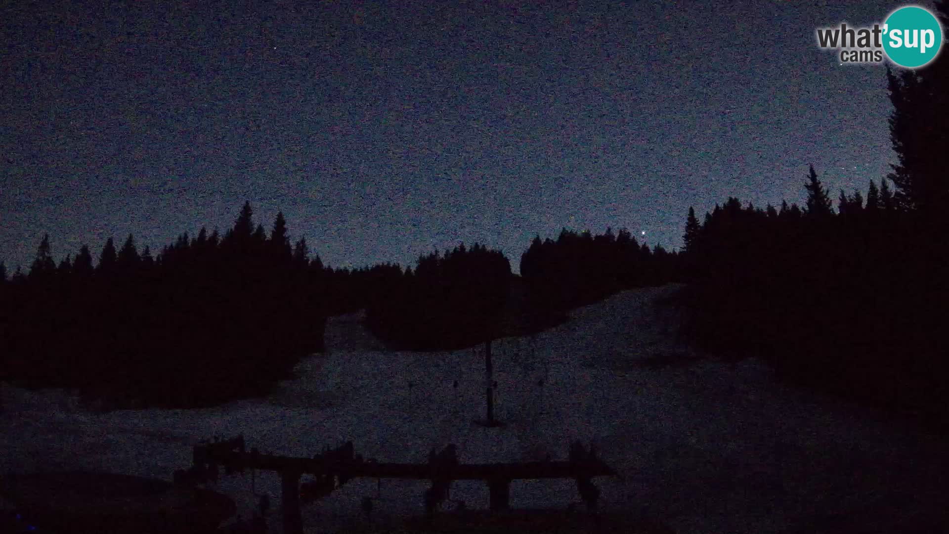 Skijalište Rogla web kamera Ostruščica proga 1 in 2