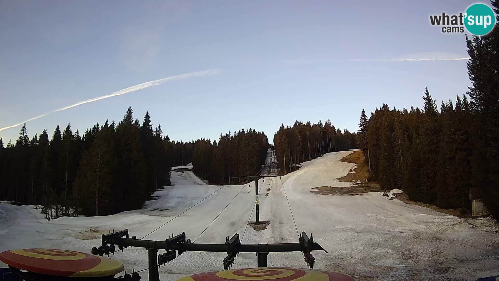 Estación de esquí Rogla Webcam Ostruščica pistas 1 y 2