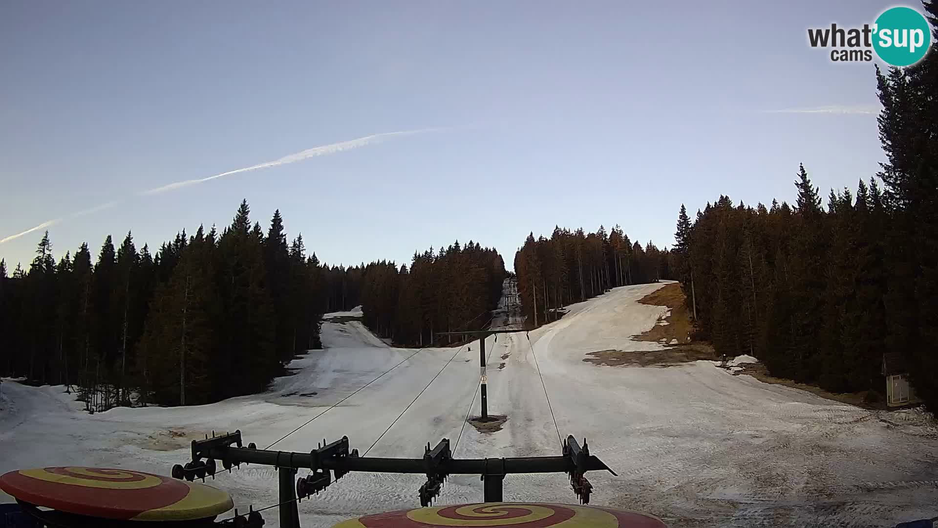 Estación de esquí Rogla Webcam Ostruščica pistas 1 y 2