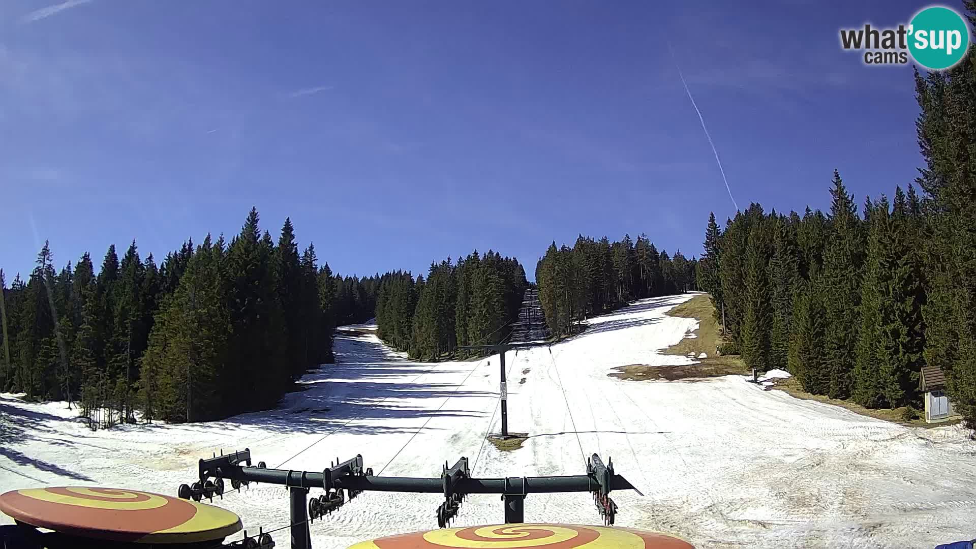 Station de ski Rogla Webcam Ostruščica pistes 1 et 2