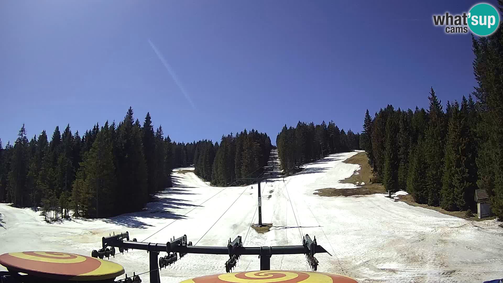 Estación de esquí Rogla Webcam Ostruščica pistas 1 y 2