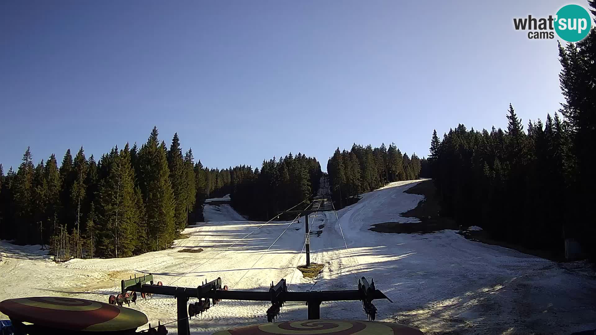 Estación de esquí Rogla Webcam Ostruščica pistas 1 y 2