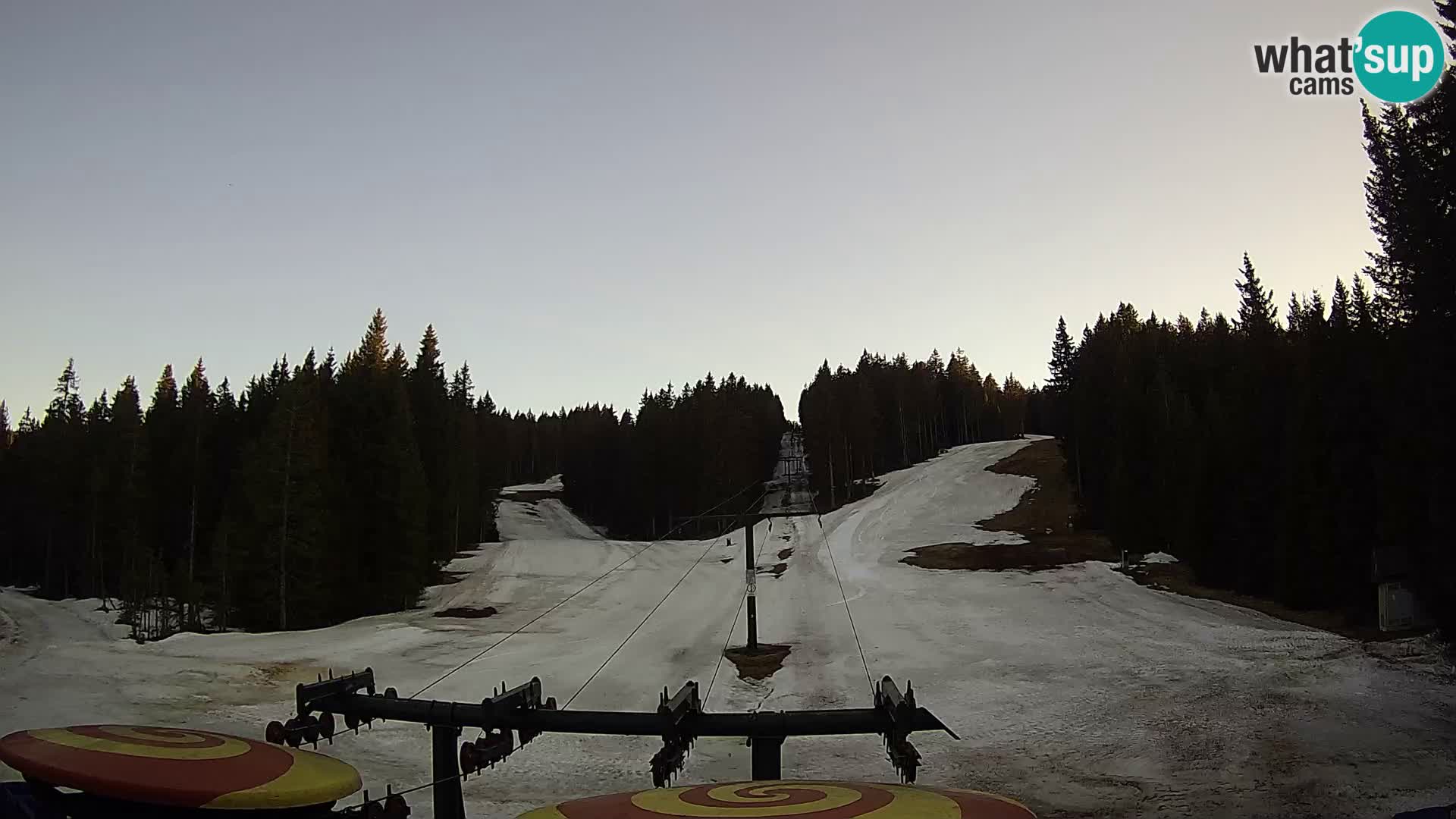Estación de esquí Rogla Webcam Ostruščica pistas 1 y 2
