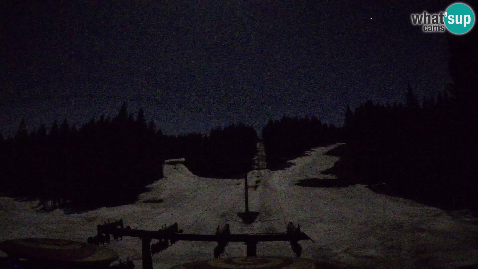 Comprensorio sciistico Rogla Webcam live Ostruščica piste 1 e 2