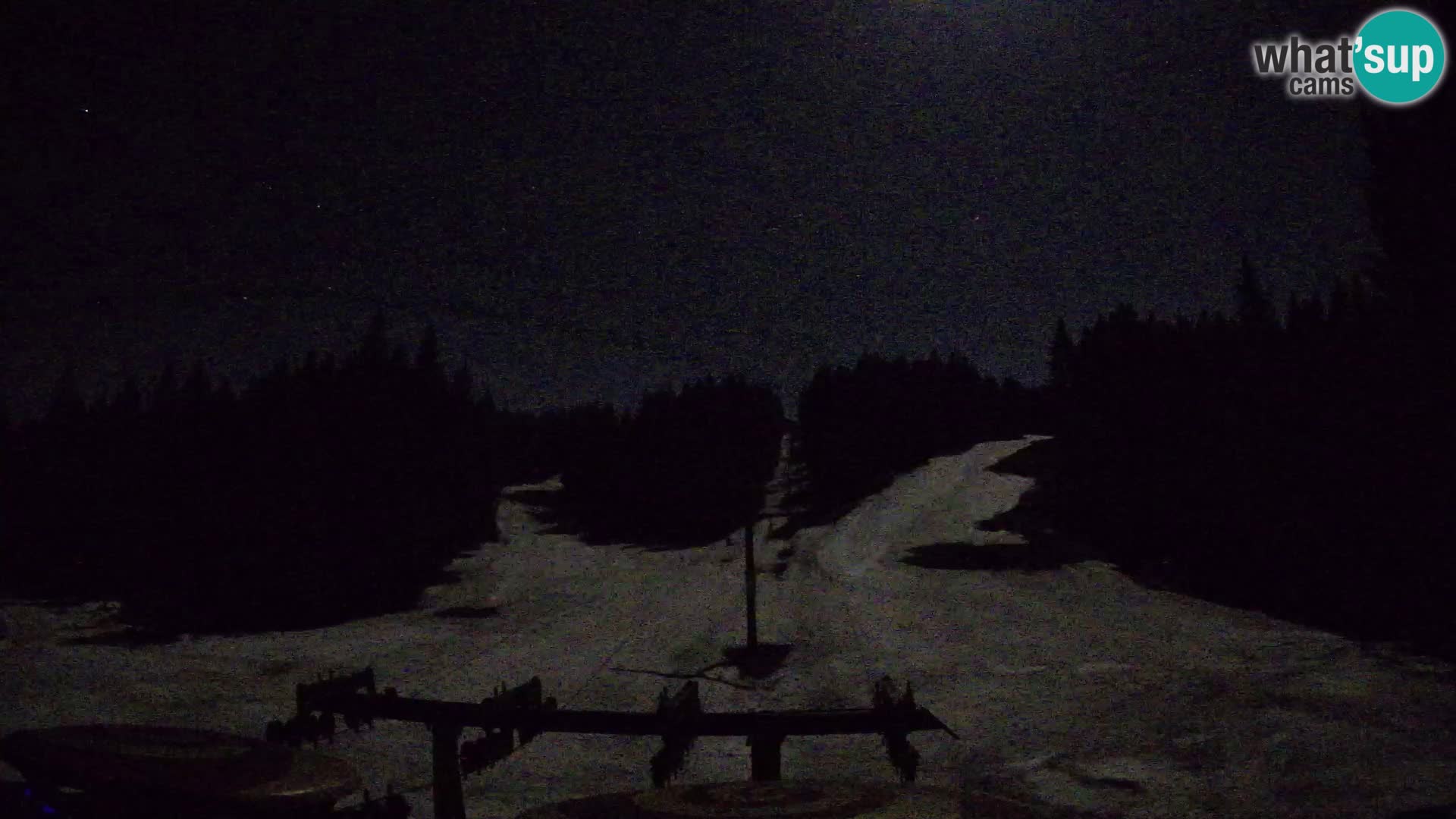 Comprensorio sciistico Rogla Webcam live Ostruščica piste 1 e 2