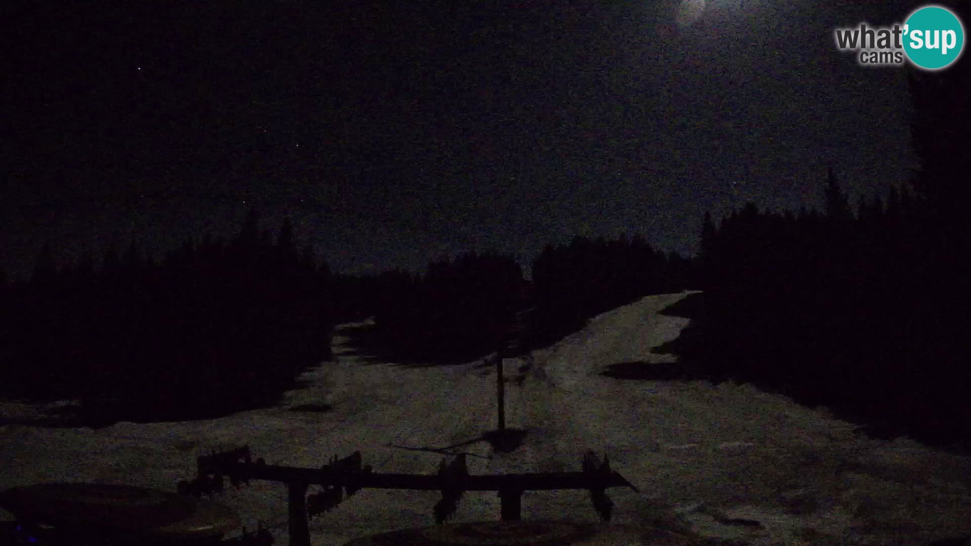 Skigebiet Rogla Webcam Ostruščica Piste 1 und 2