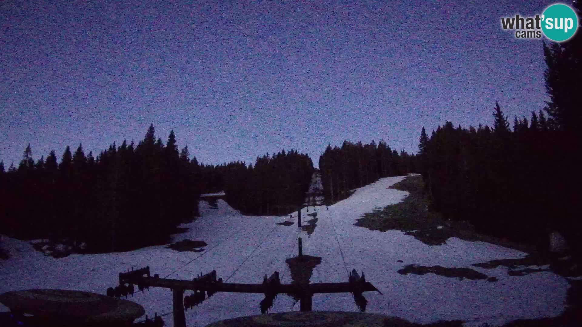 Station de ski Rogla Webcam Ostruščica pistes 1 et 2