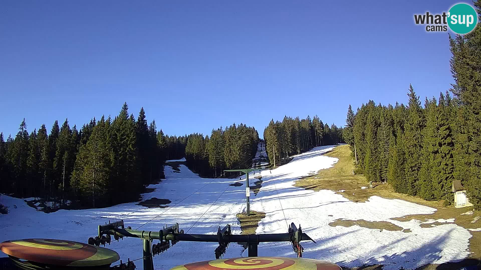 Estación de esquí Rogla Webcam Ostruščica pistas 1 y 2