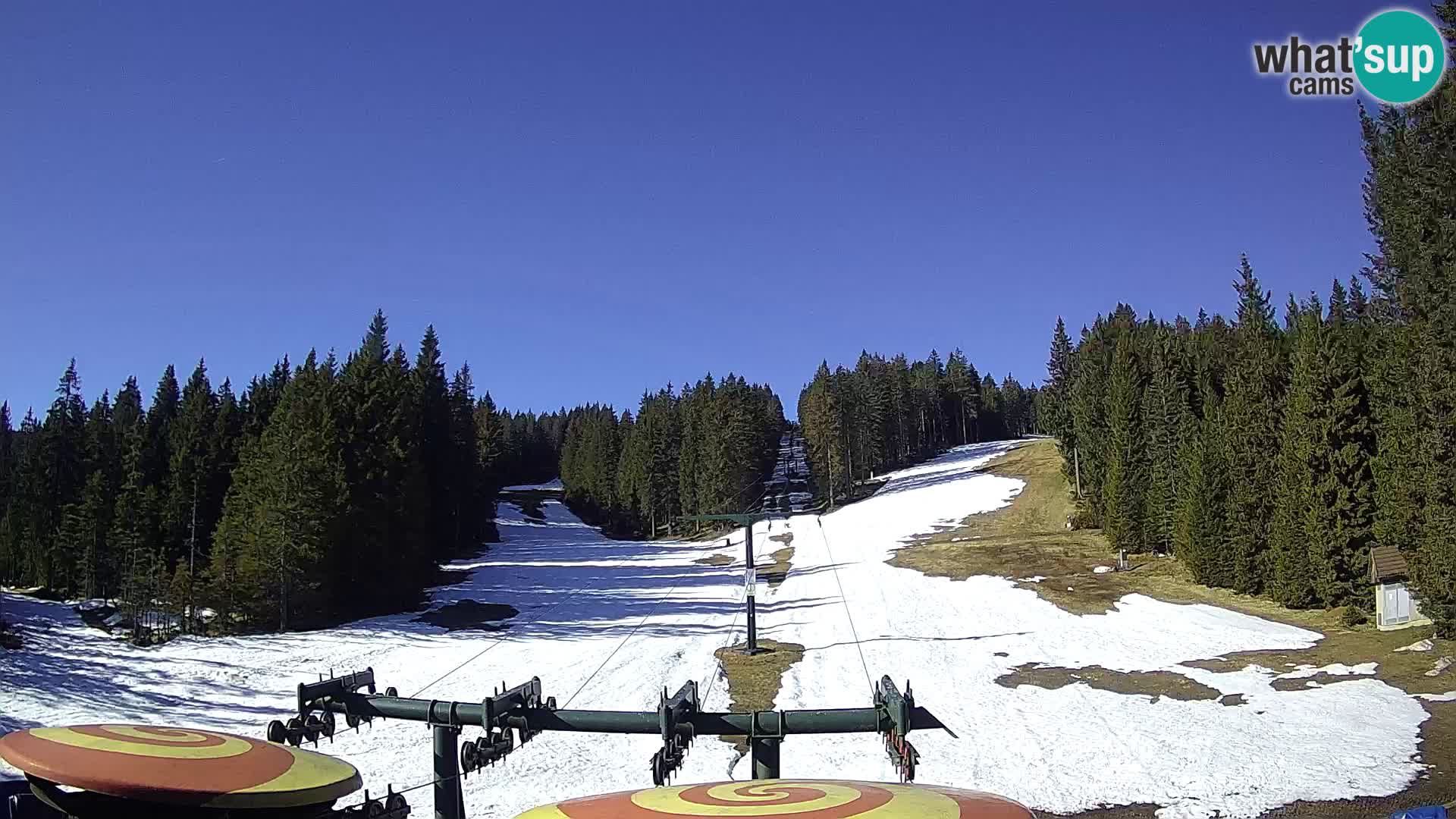 Estación de esquí Rogla Webcam Ostruščica pistas 1 y 2