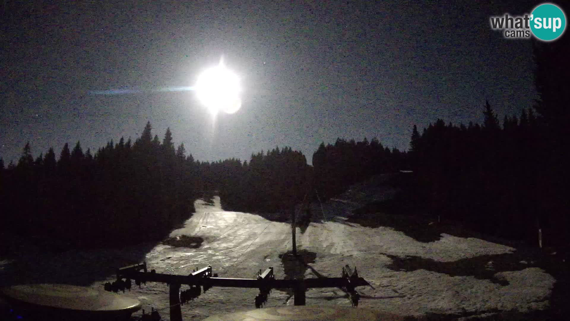 Station de ski Rogla Webcam Ostruščica pistes 1 et 2