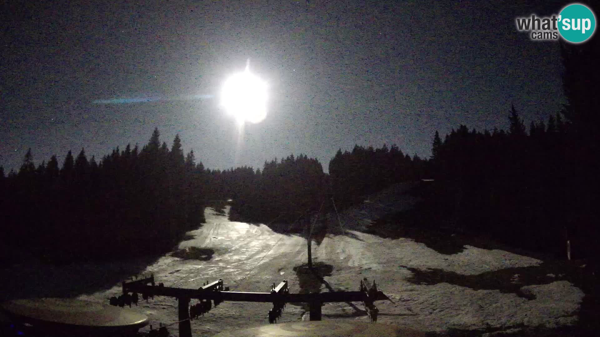 Station de ski Rogla Webcam Ostruščica pistes 1 et 2