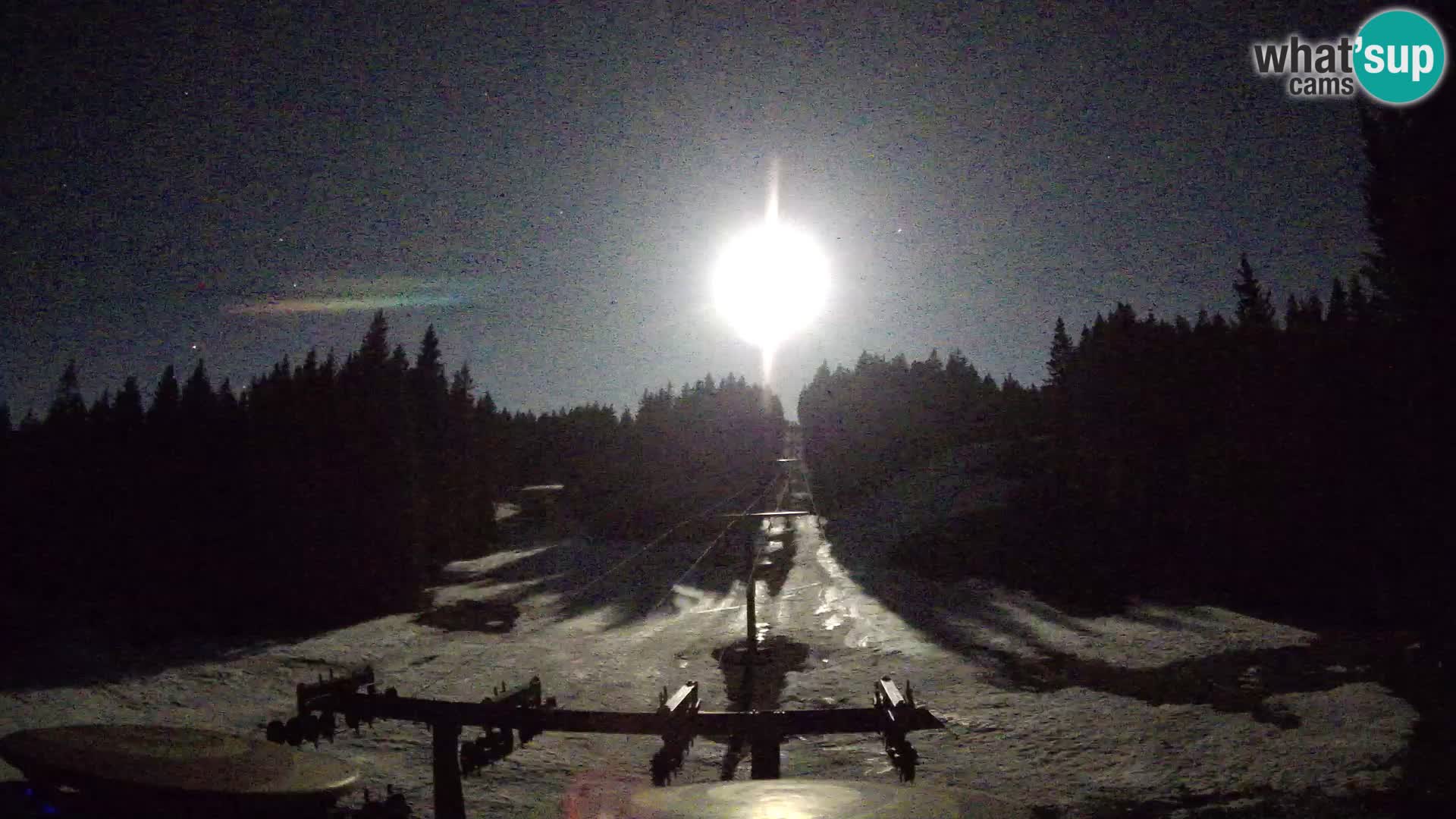 Estación de esquí Rogla Webcam Ostruščica pistas 1 y 2