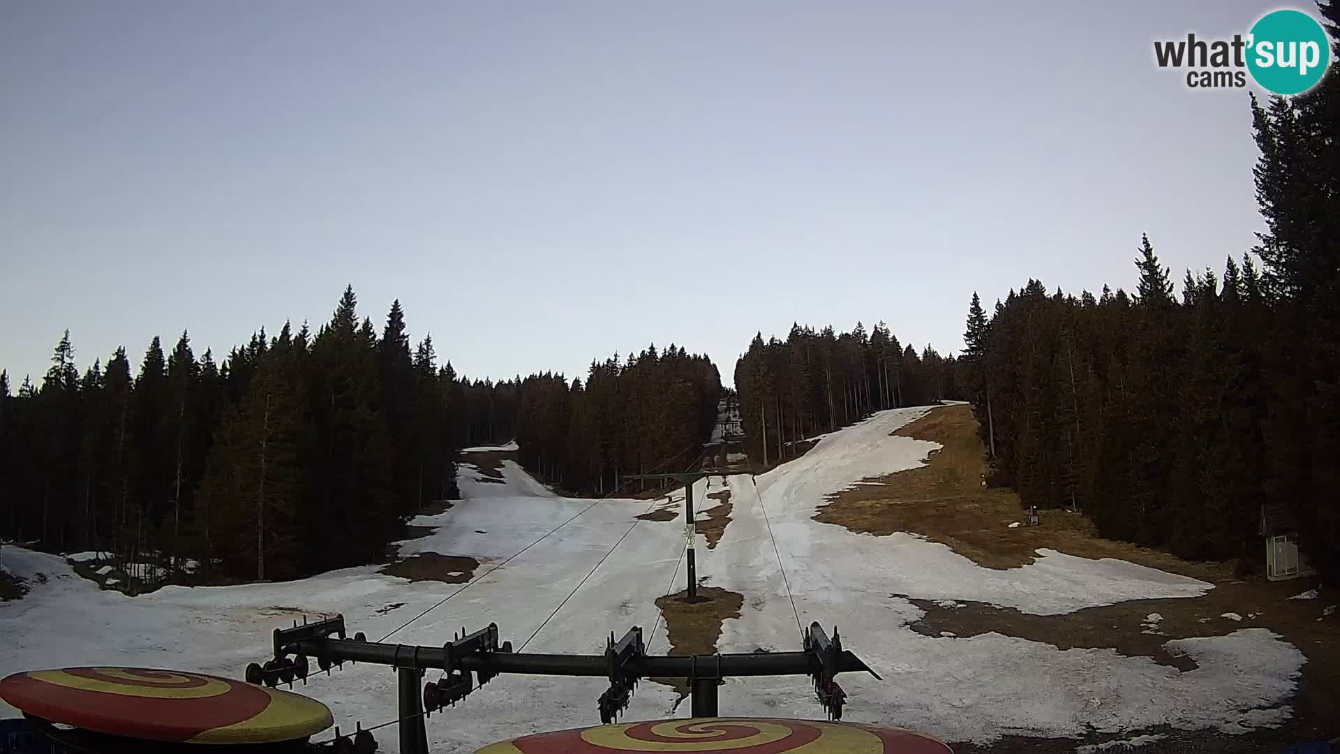 Estación de esquí Rogla Webcam Ostruščica pistas 1 y 2