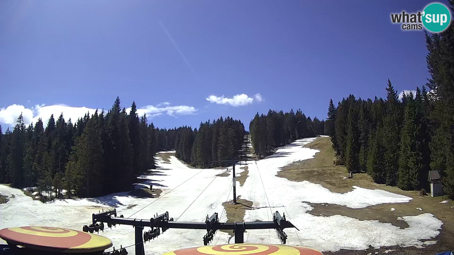 Station de ski Rogla Webcam Ostruščica pistes 1 et 2
