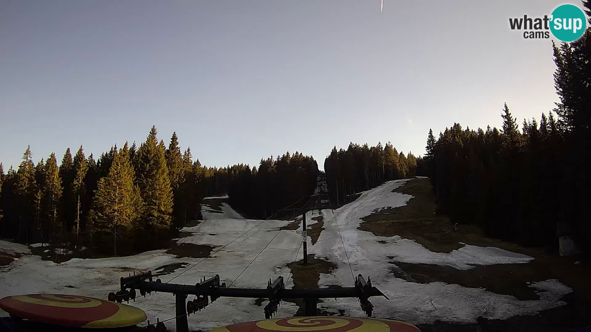 Skijalište Rogla web kamera Ostruščica proga 1 in 2
