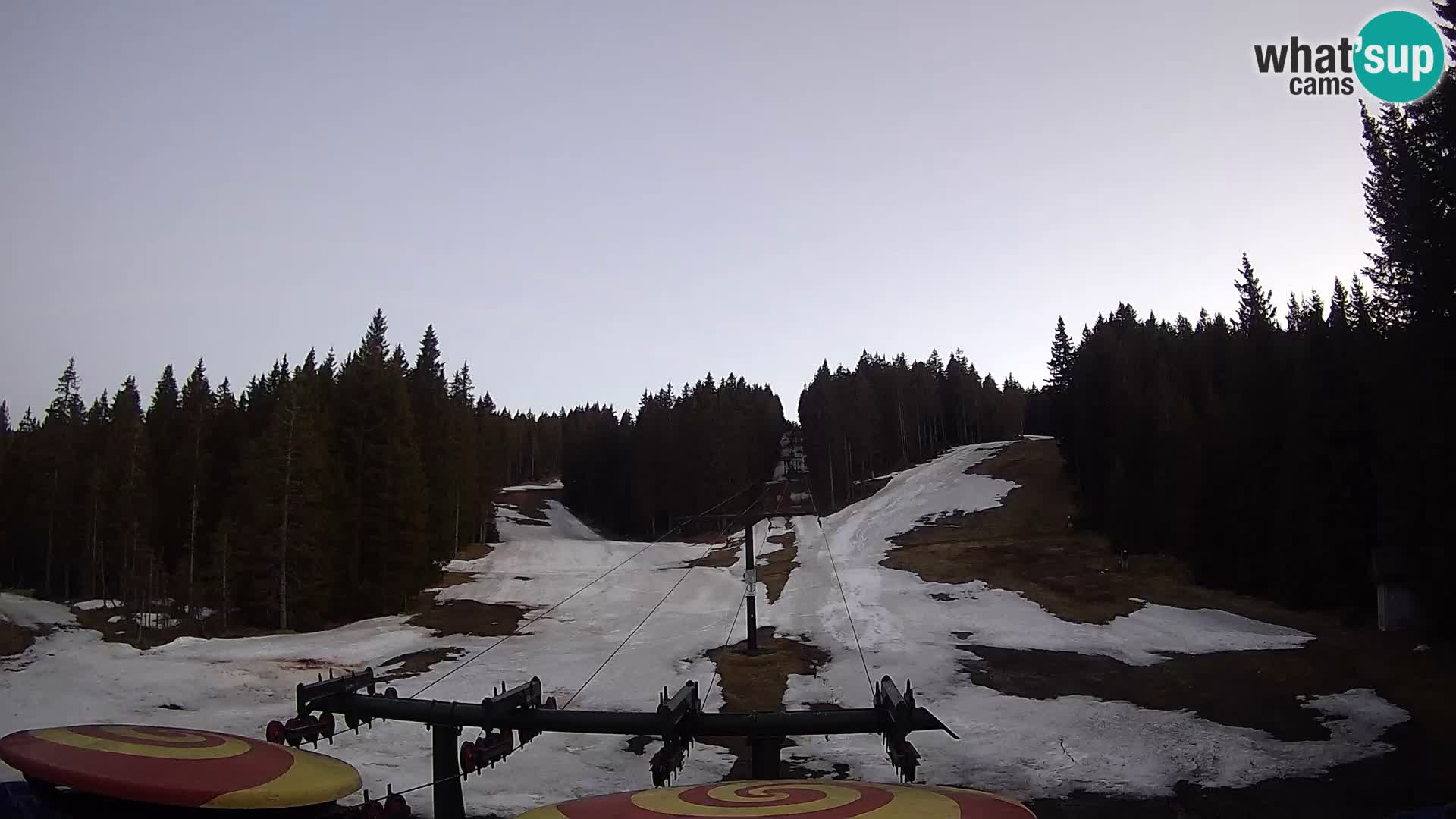 Skijalište Rogla web kamera Ostruščica proga 1 in 2