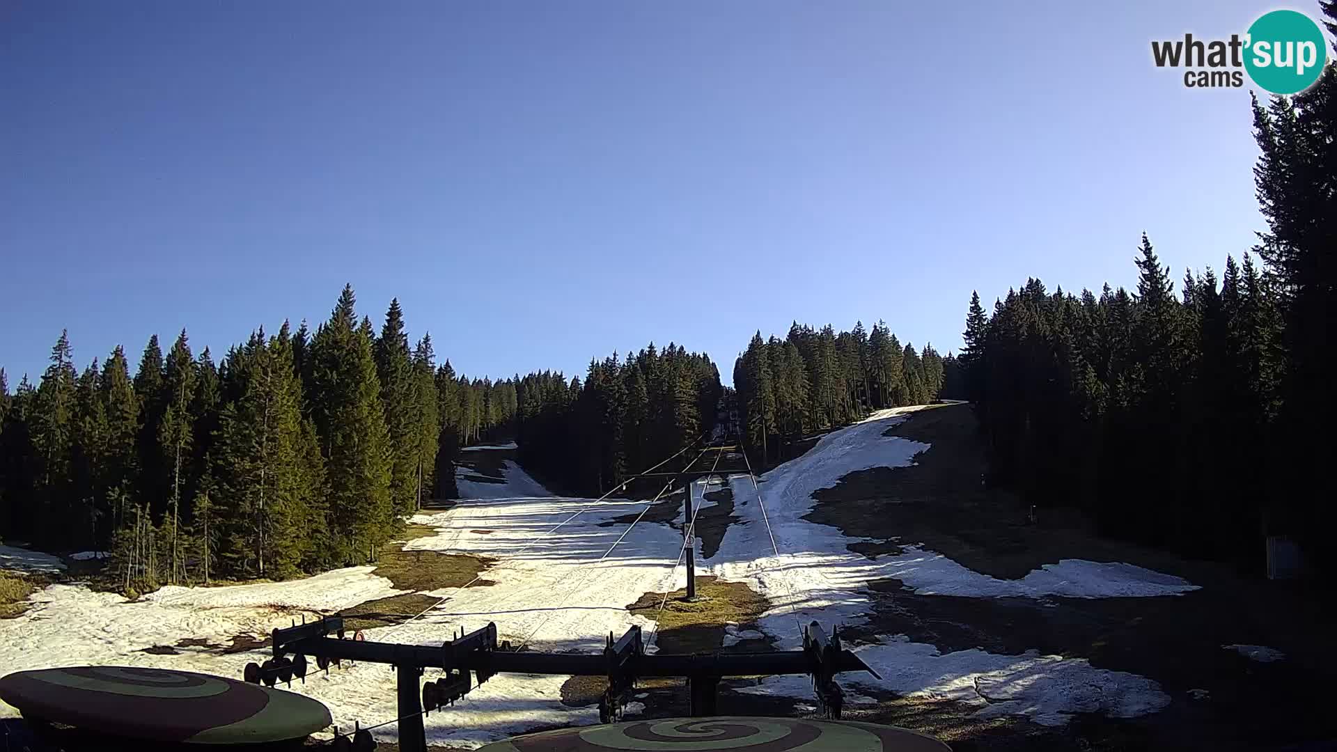 Station de ski Rogla Webcam Ostruščica pistes 1 et 2
