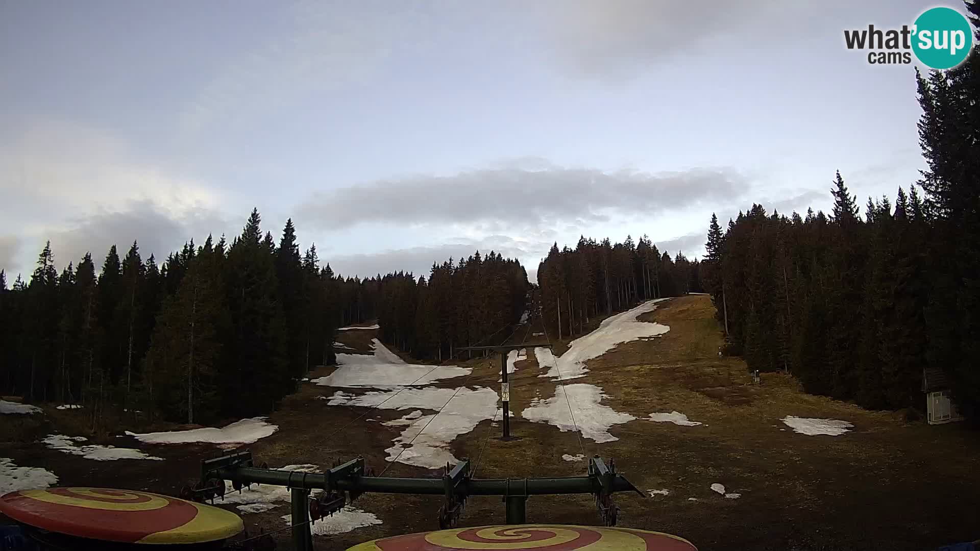 Station de ski Rogla Webcam Ostruščica pistes 1 et 2