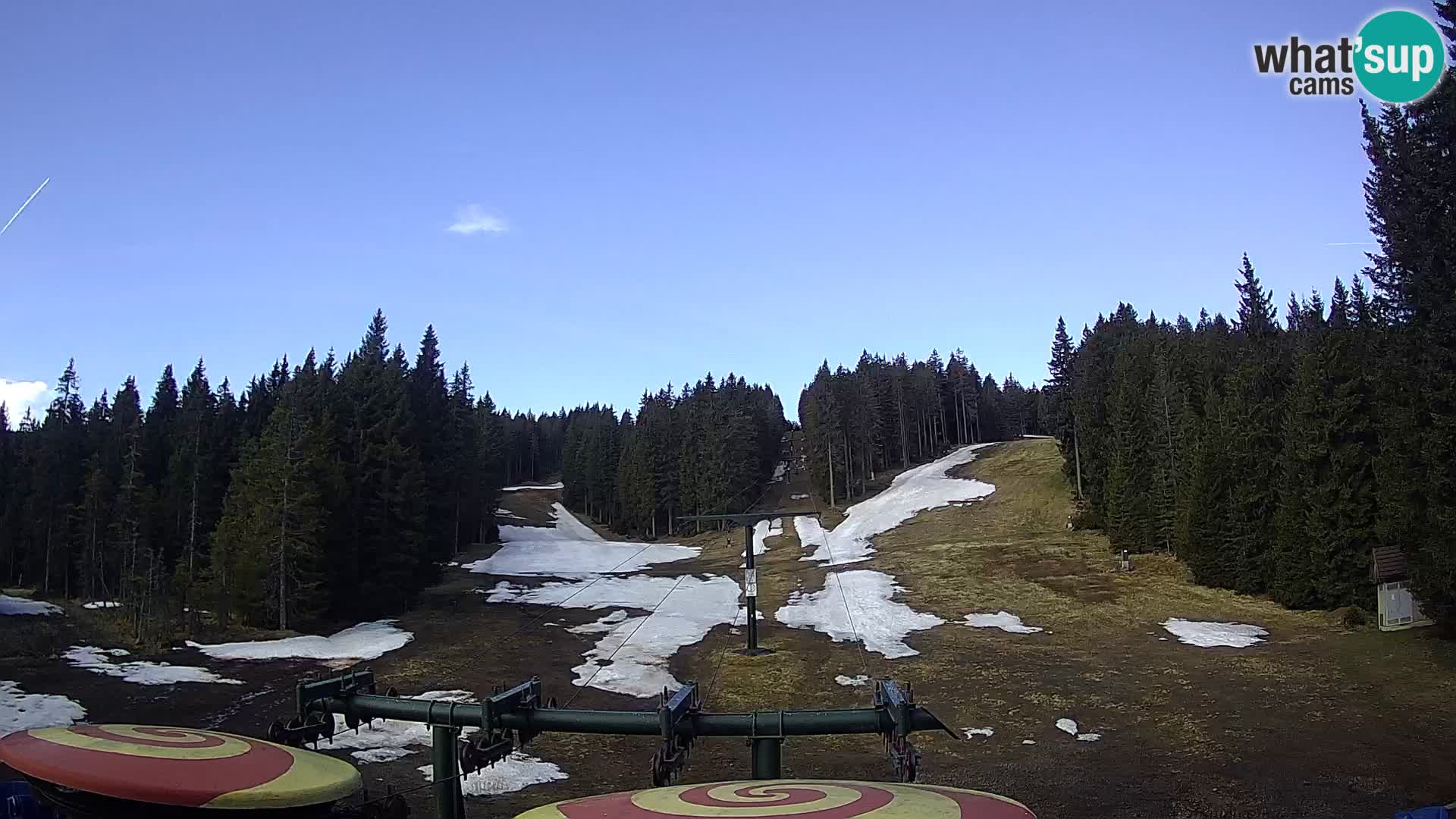 Station de ski Rogla Webcam Ostruščica pistes 1 et 2