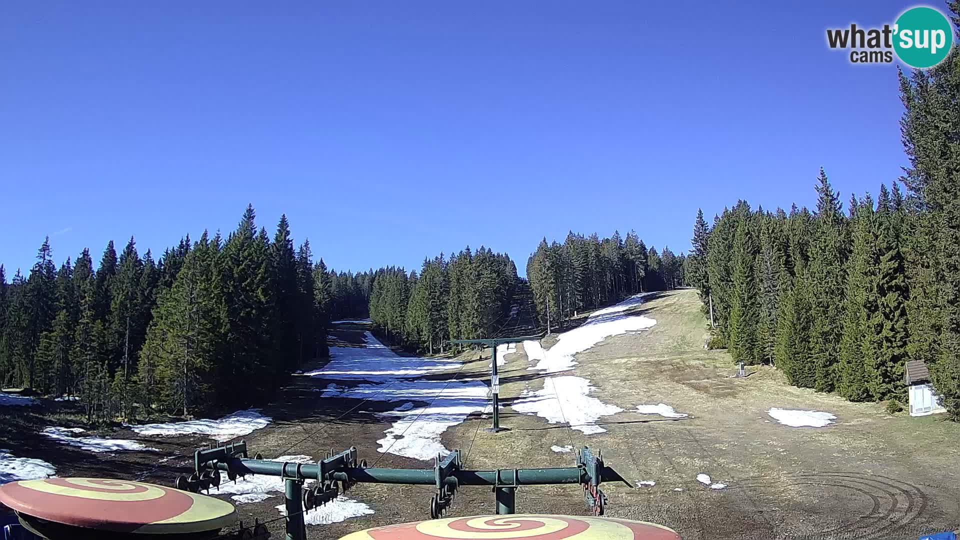 Estación de esquí Rogla Webcam Ostruščica pistas 1 y 2