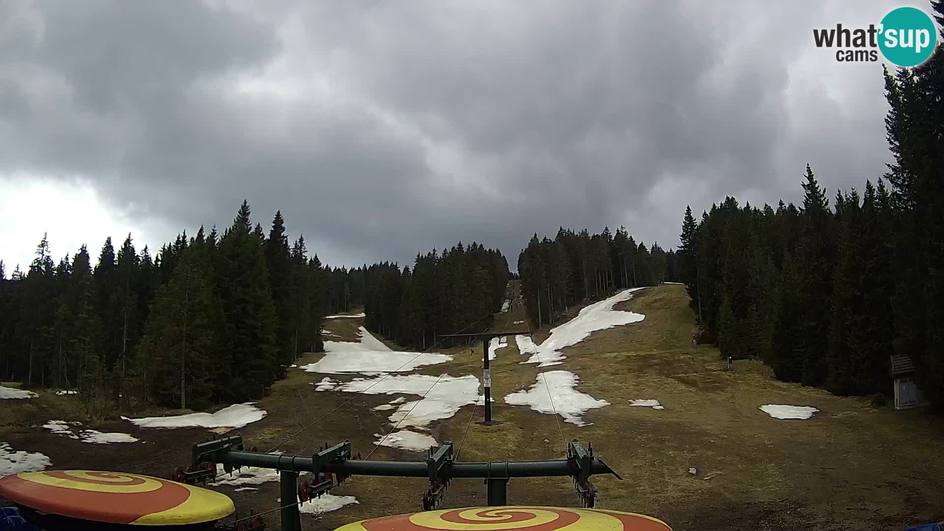 Skigebiet Rogla Webcam Ostruščica Piste 1 und 2