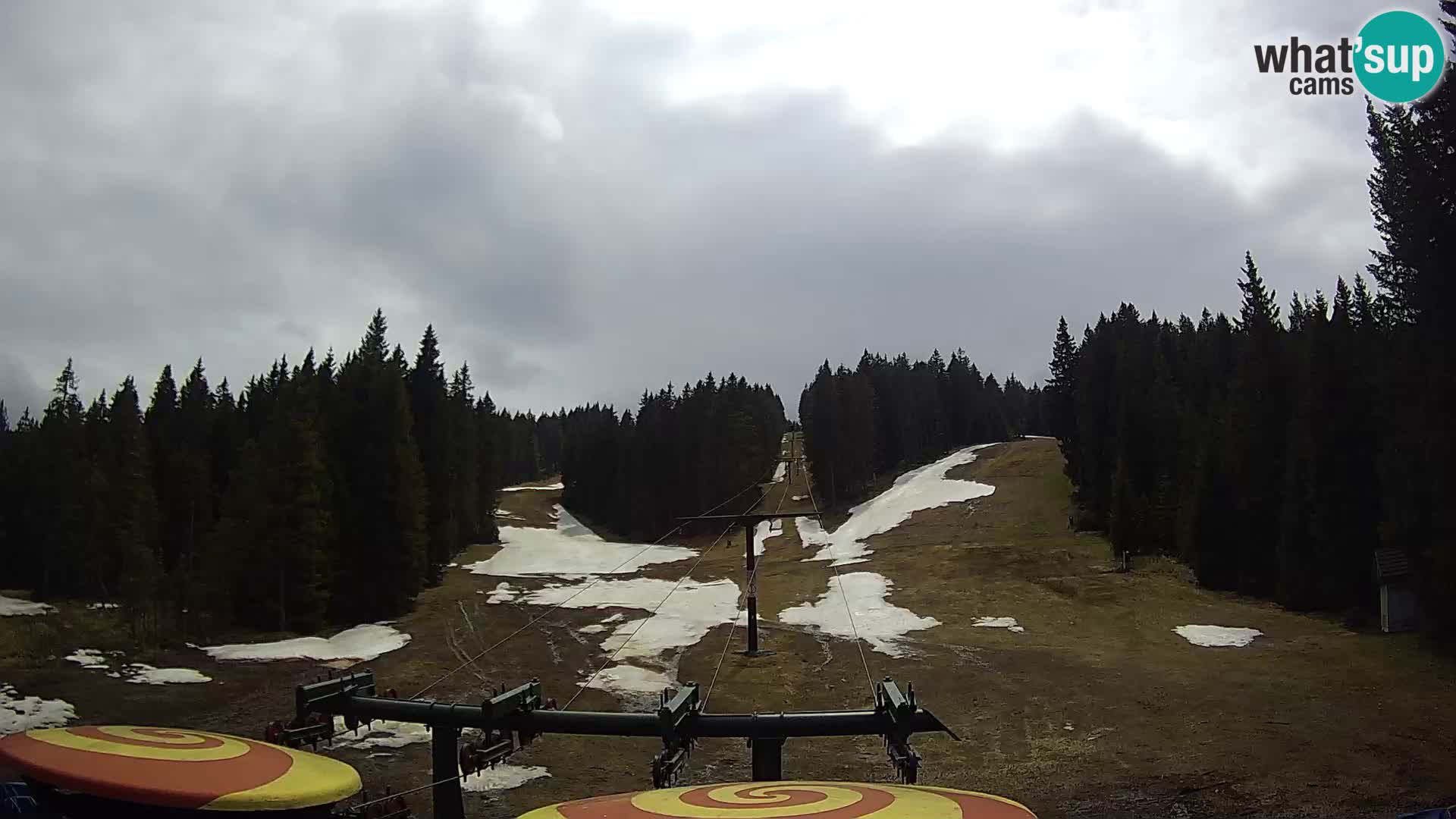 Estación de esquí Rogla Webcam Ostruščica pistas 1 y 2