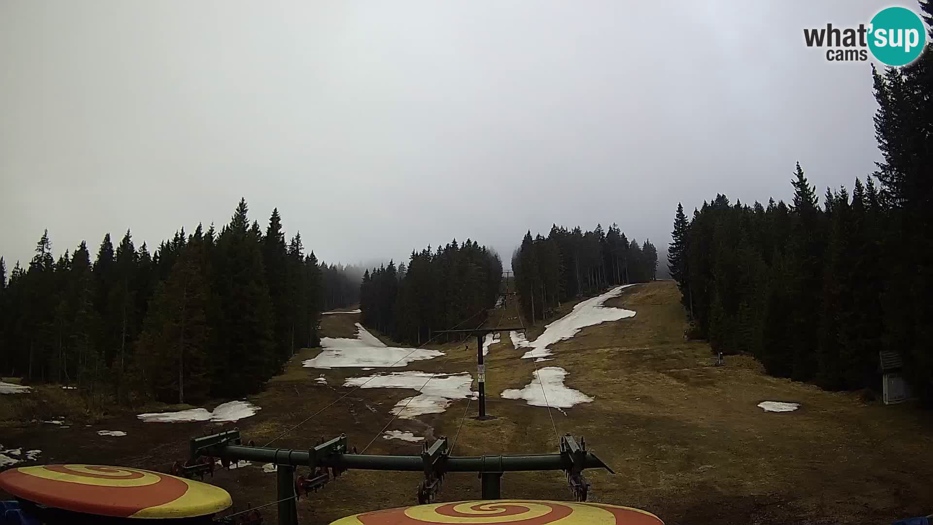 Station de ski Rogla Webcam Ostruščica pistes 1 et 2