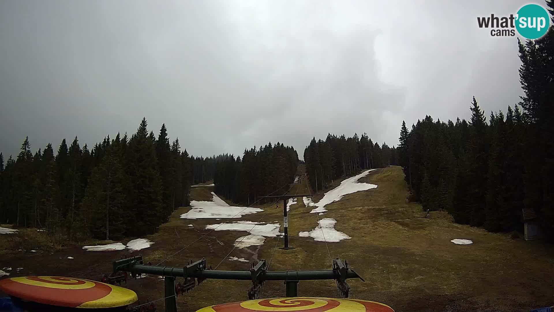 Estación de esquí Rogla Webcam Ostruščica pistas 1 y 2
