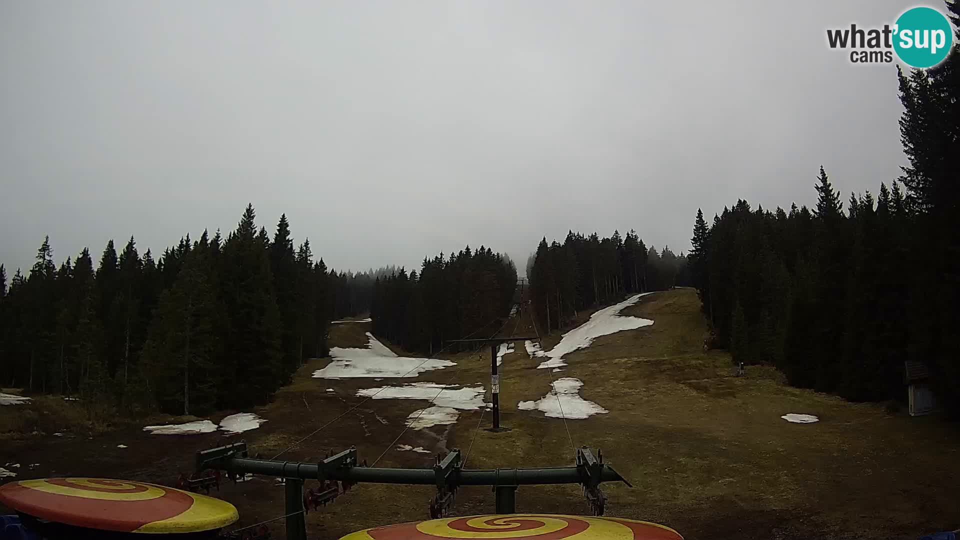 Station de ski Rogla Webcam Ostruščica pistes 1 et 2