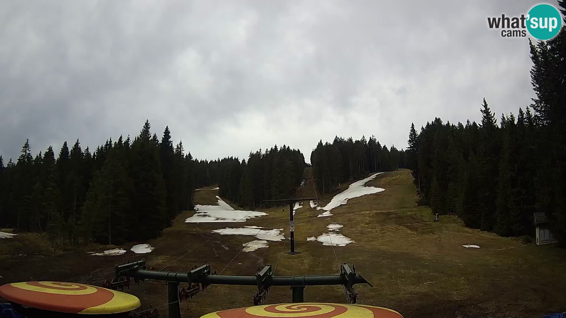 Skijalište Rogla web kamera Ostruščica proga 1 in 2