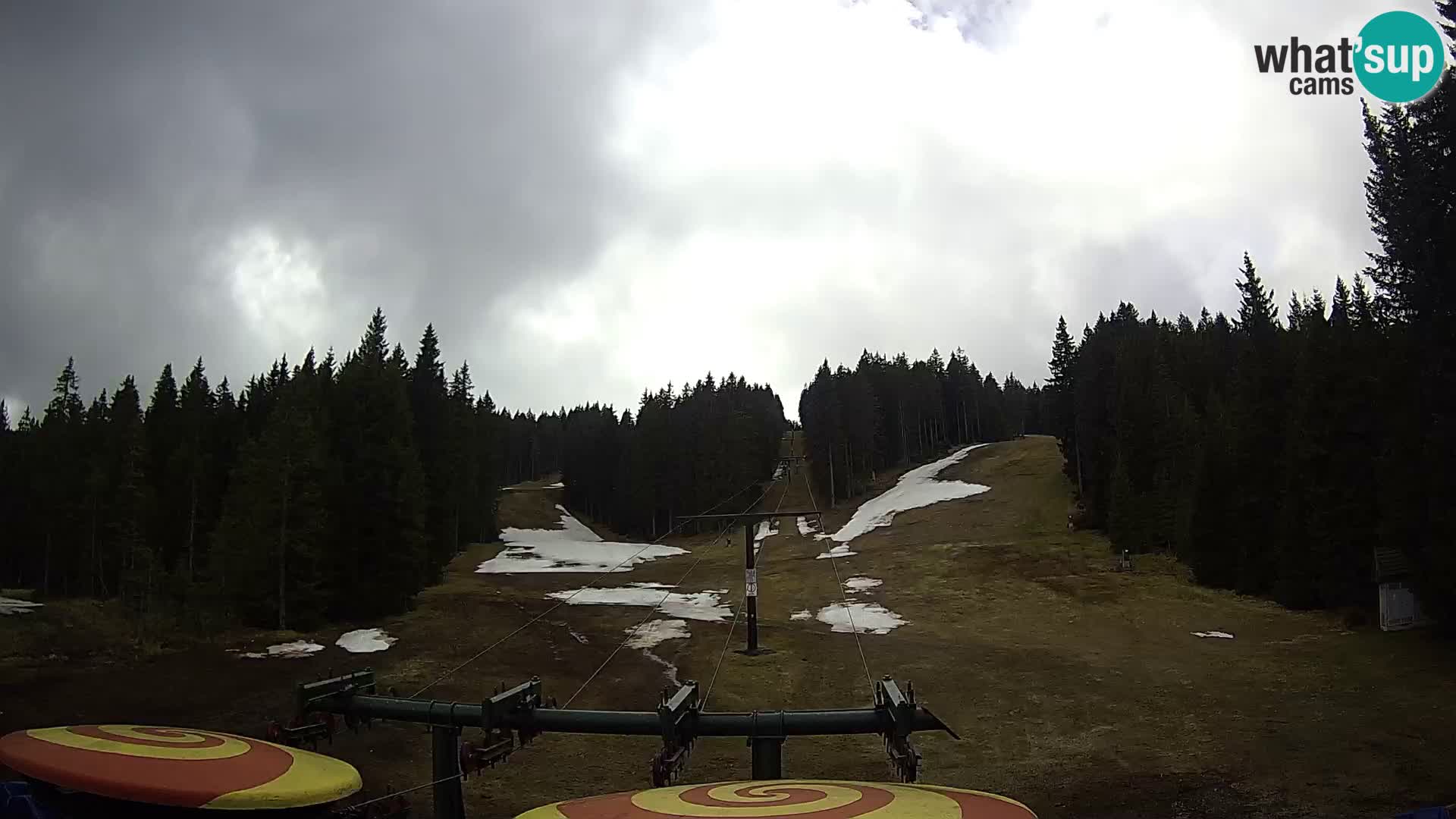 Estación de esquí Rogla Webcam Ostruščica pistas 1 y 2