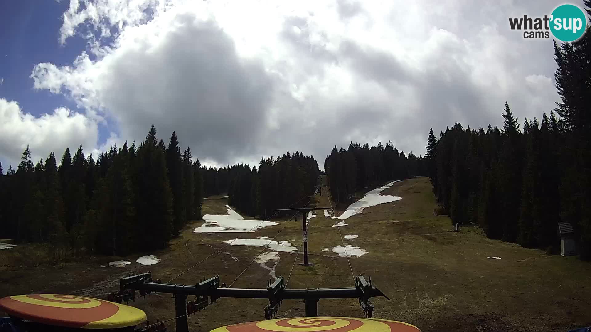 Comprensorio sciistico Rogla Webcam live Ostruščica piste 1 e 2