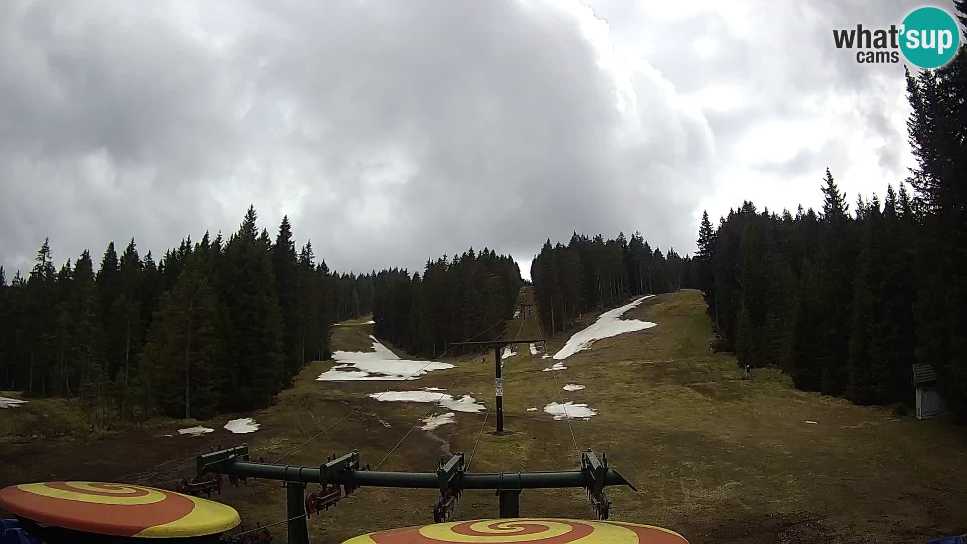 Estación de esquí Rogla Webcam Ostruščica pistas 1 y 2