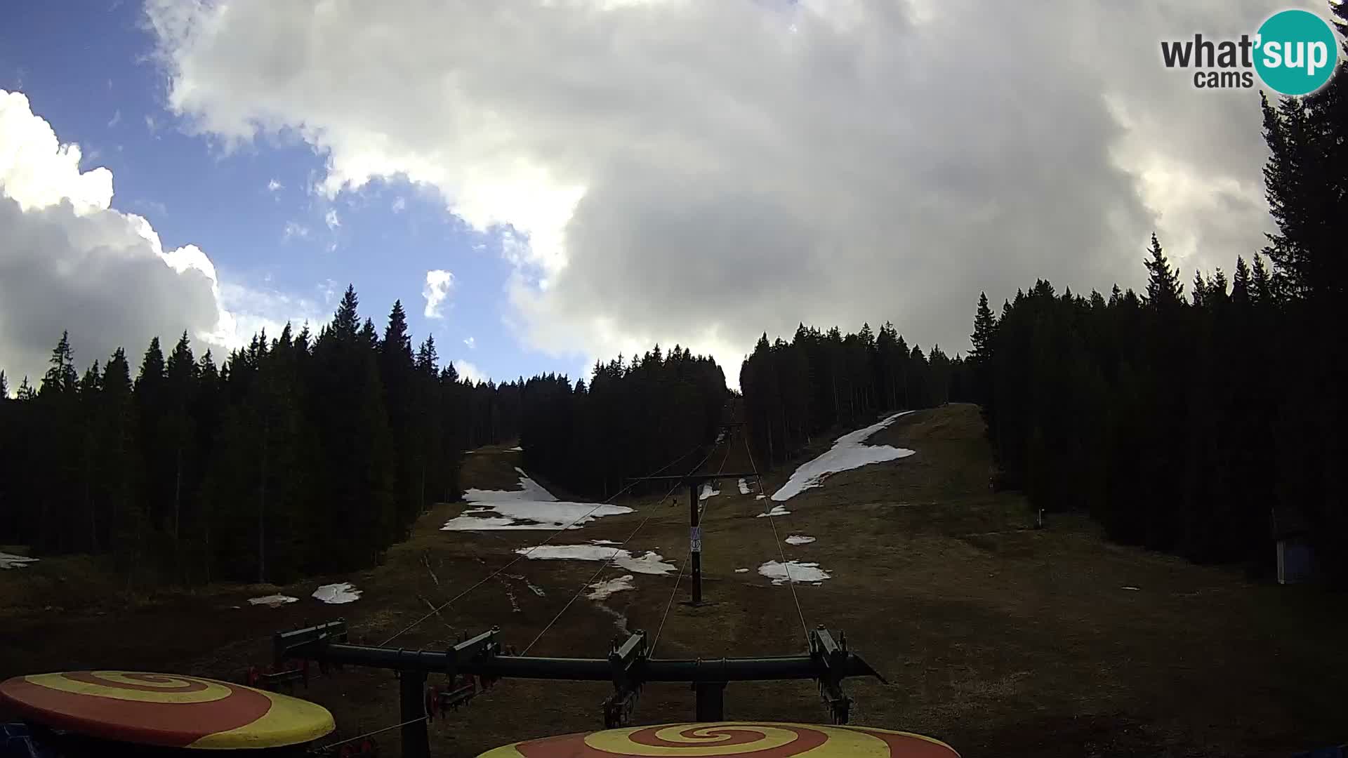 Estación de esquí Rogla Webcam Ostruščica pistas 1 y 2