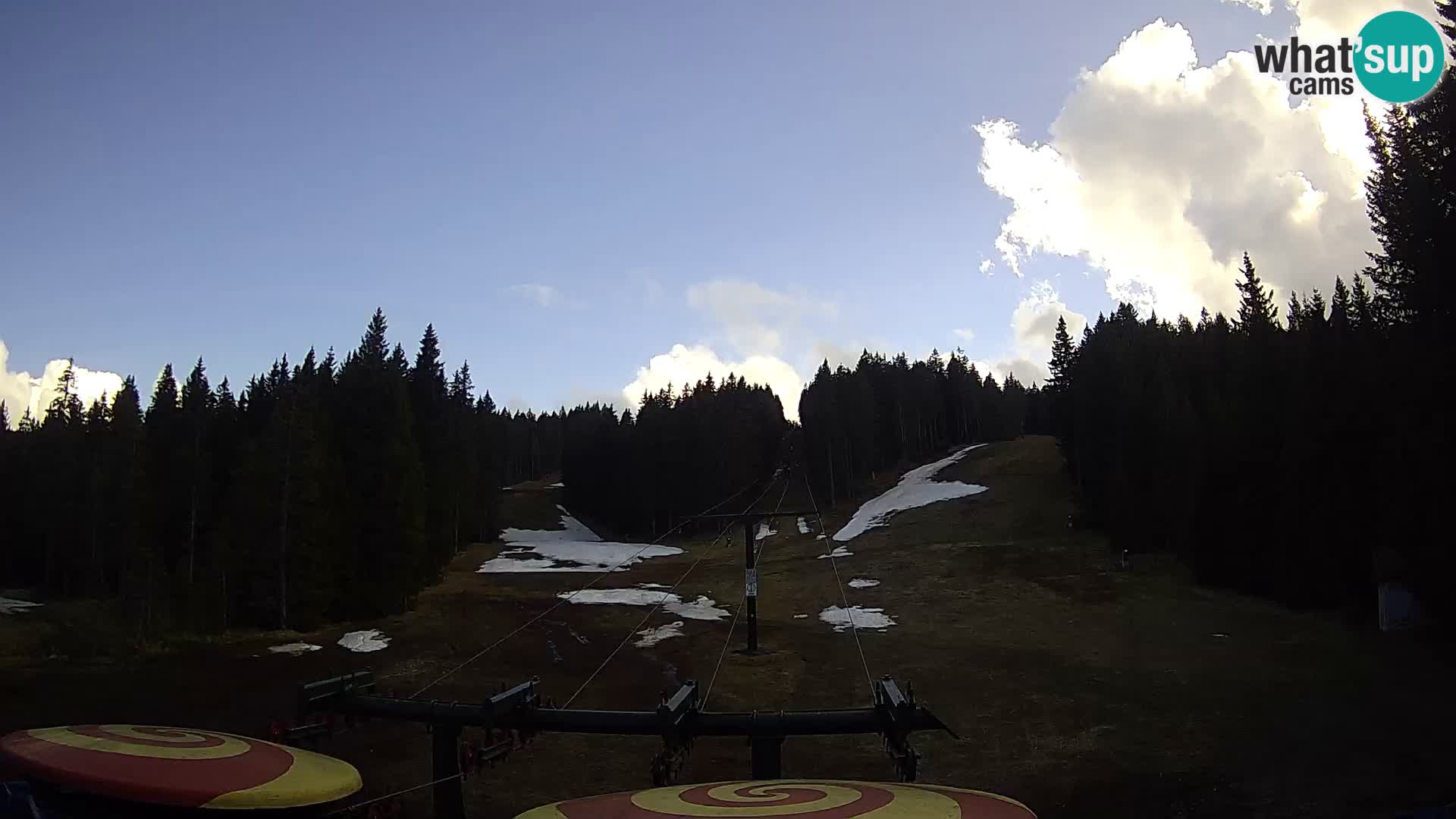 Station de ski Rogla Webcam Ostruščica pistes 1 et 2