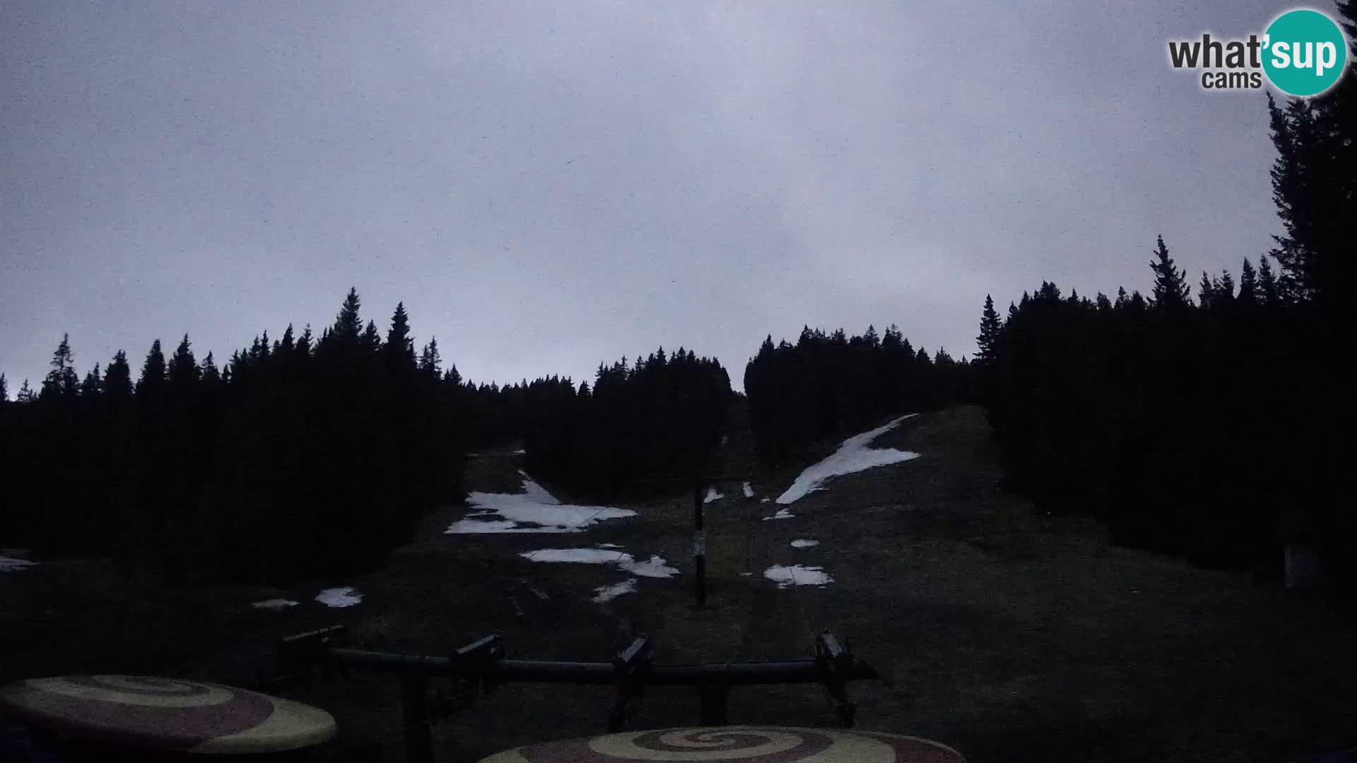 Estación de esquí Rogla Webcam Ostruščica pistas 1 y 2