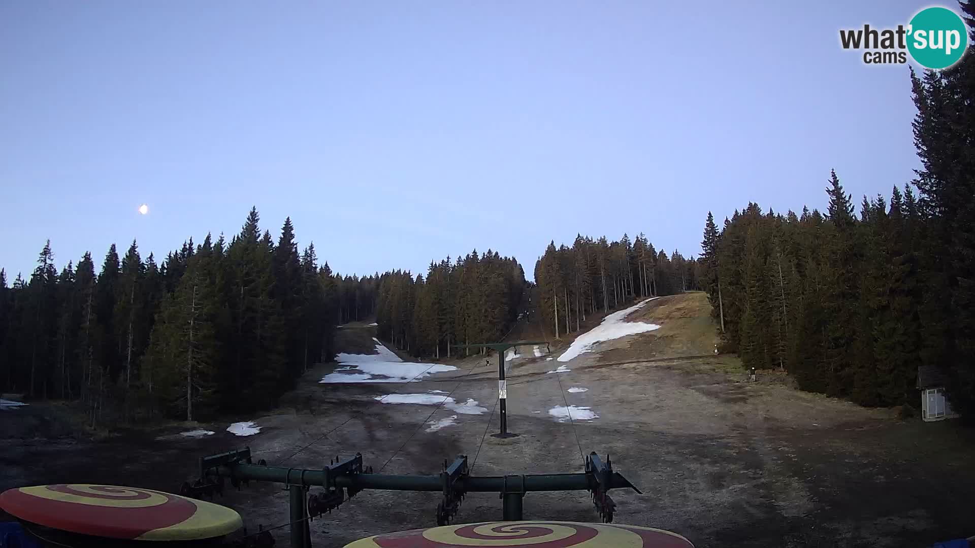 Estación de esquí Rogla Webcam Ostruščica pistas 1 y 2
