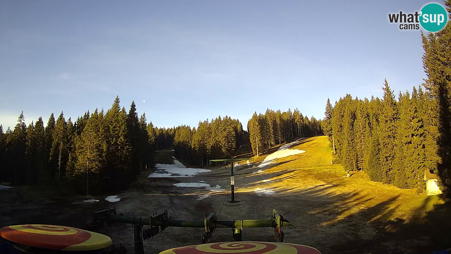 Estación de esquí Rogla Webcam Ostruščica pistas 1 y 2