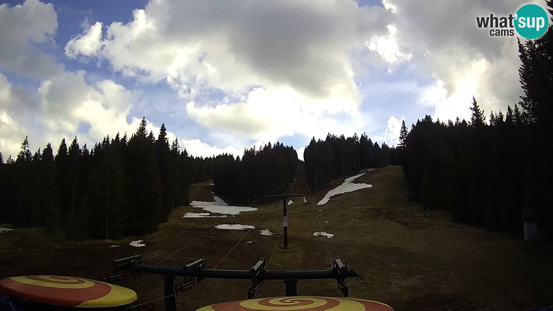 Comprensorio sciistico Rogla Webcam live Ostruščica piste 1 e 2