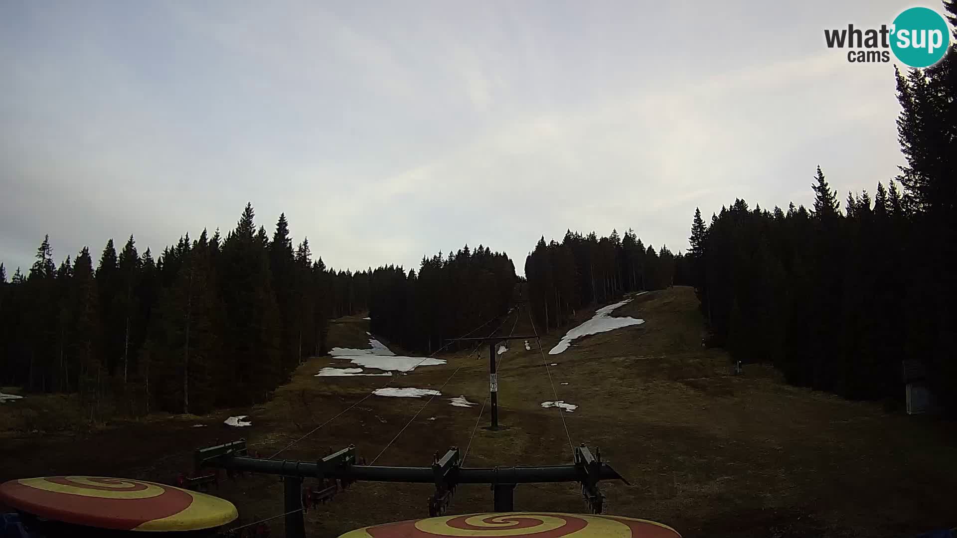 Station de ski Rogla Webcam Ostruščica pistes 1 et 2