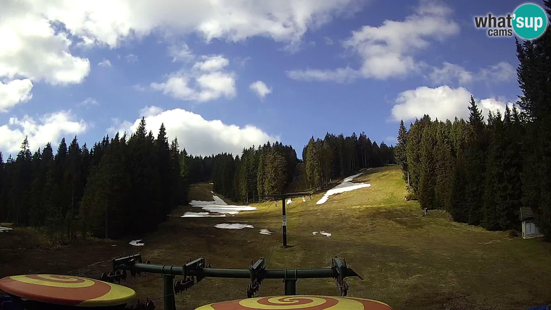 Skijalište Rogla web kamera Ostruščica proga 1 in 2