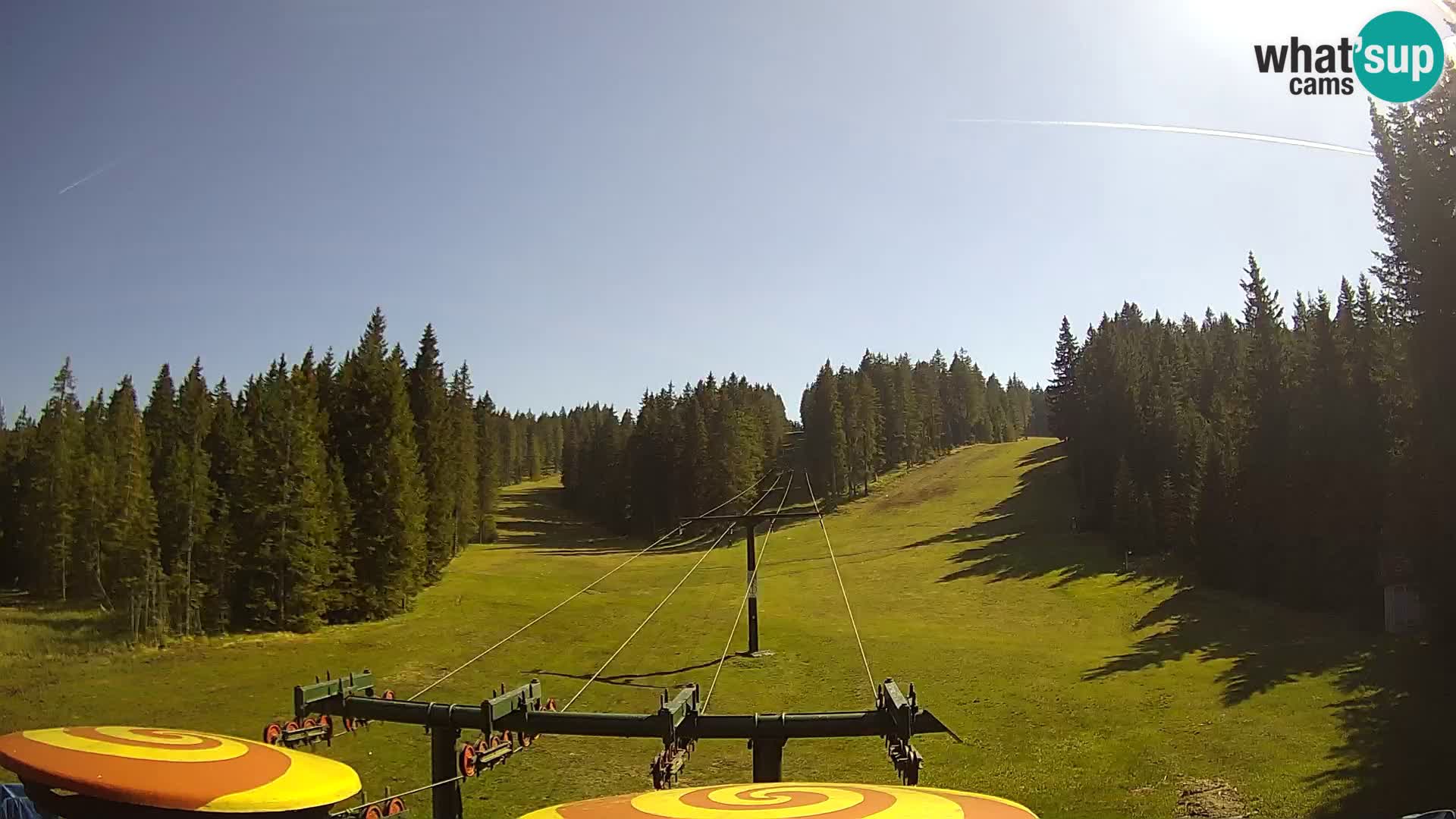 Comprensorio sciistico Rogla Webcam live Ostruščica piste 1 e 2