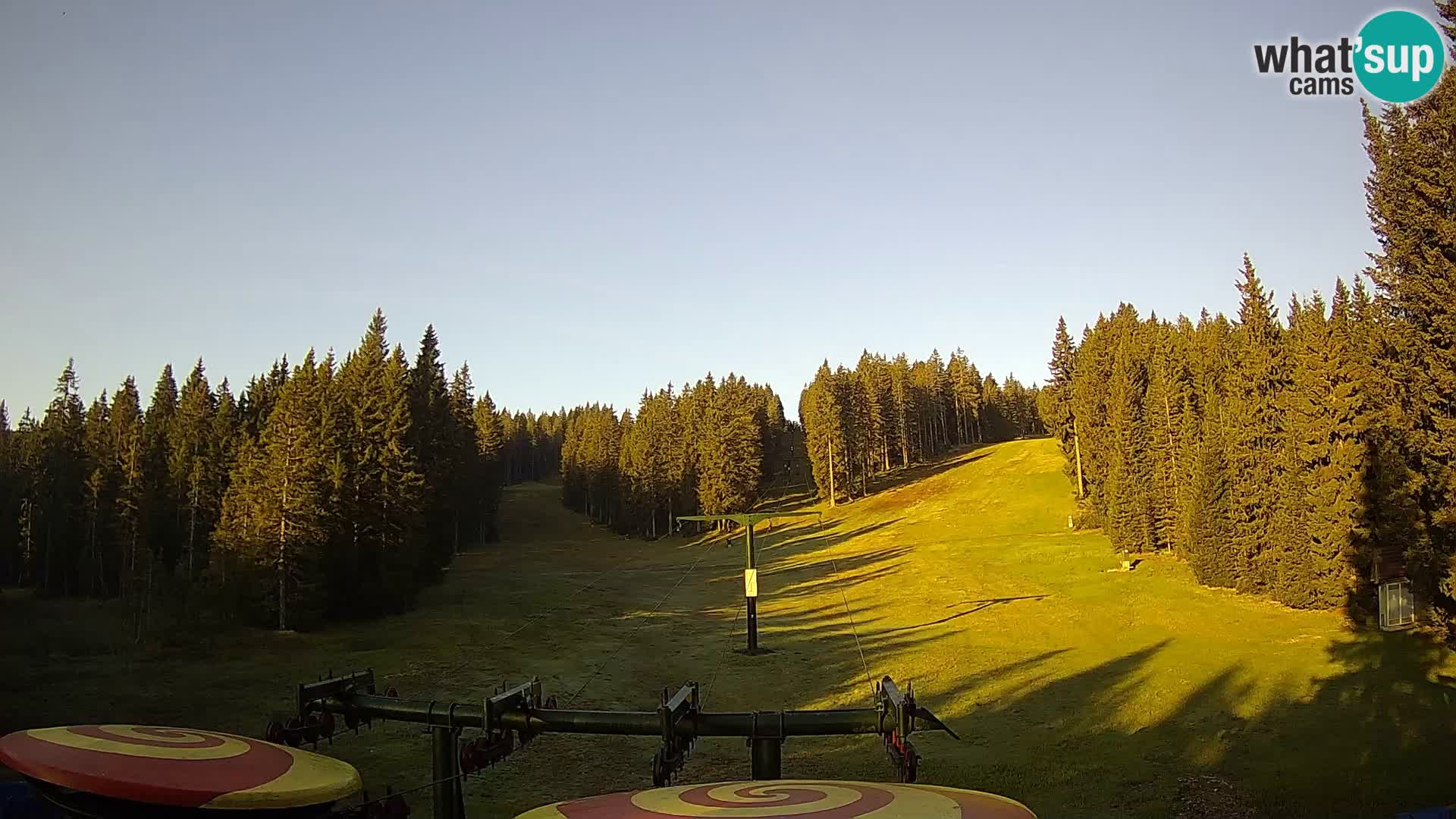 Skigebiet Rogla Webcam Ostruščica Piste 1 und 2