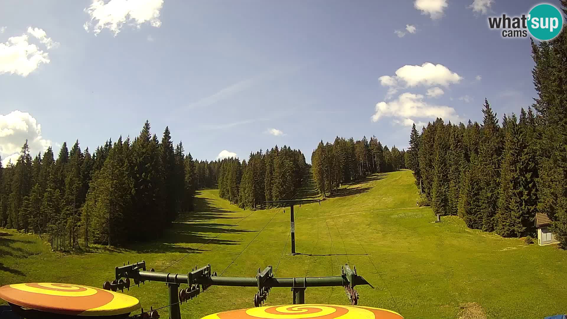 Skigebiet Rogla Webcam Ostruščica Piste 1 und 2