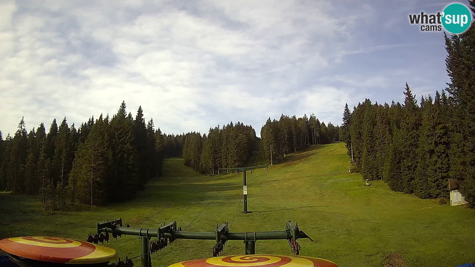 Skigebiet Rogla Webcam Ostruščica Piste 1 und 2