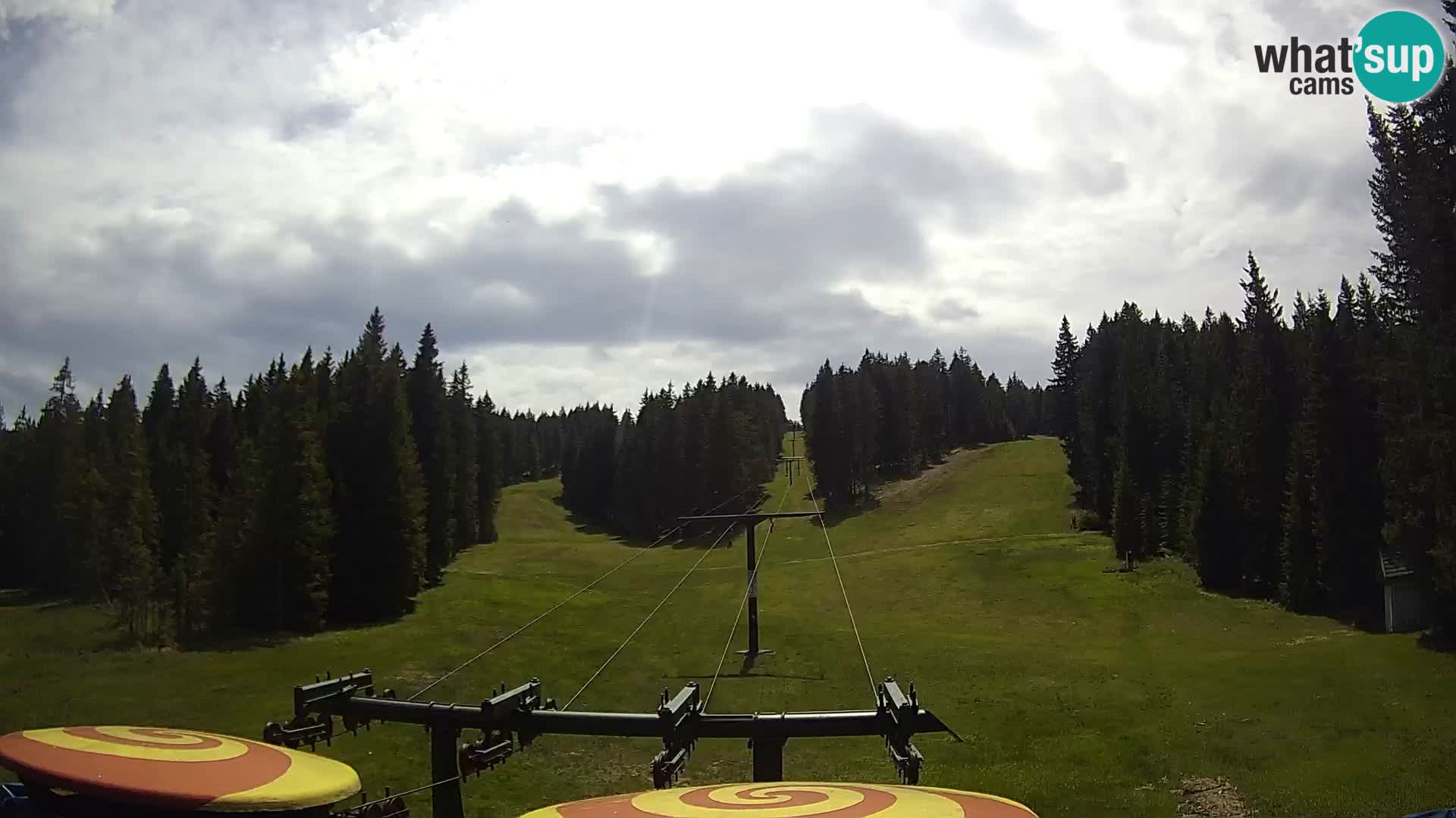 Comprensorio sciistico Rogla Webcam live Ostruščica piste 1 e 2