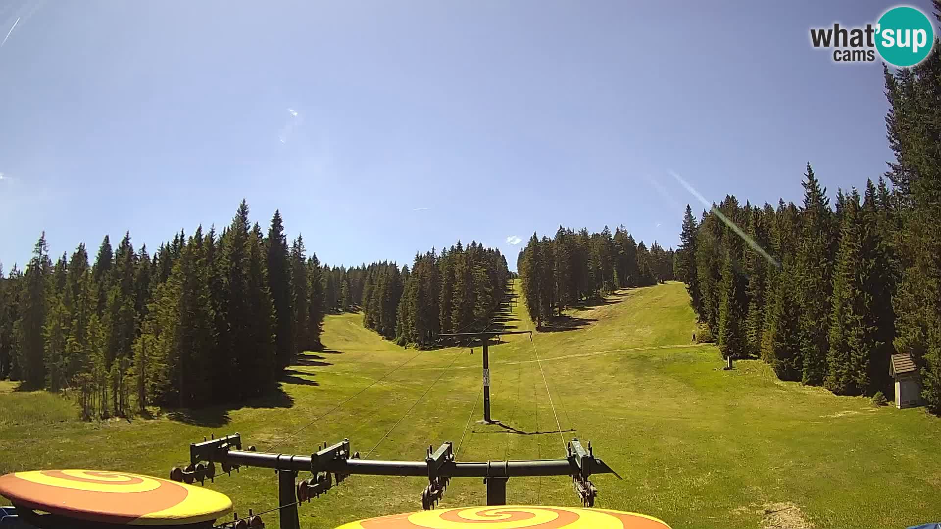 Comprensorio sciistico Rogla Webcam live Ostruščica piste 1 e 2