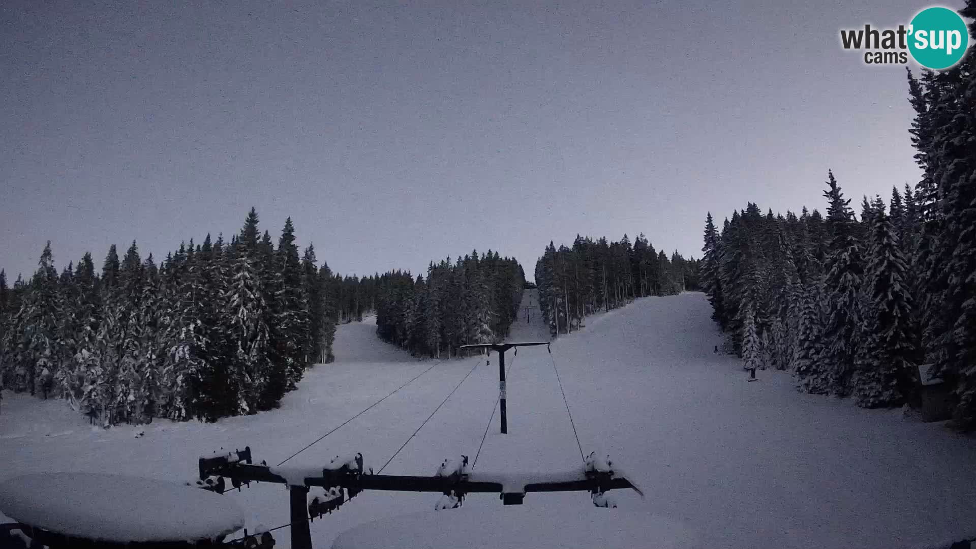 Station de ski Rogla Webcam Ostruščica pistes 1 et 2
