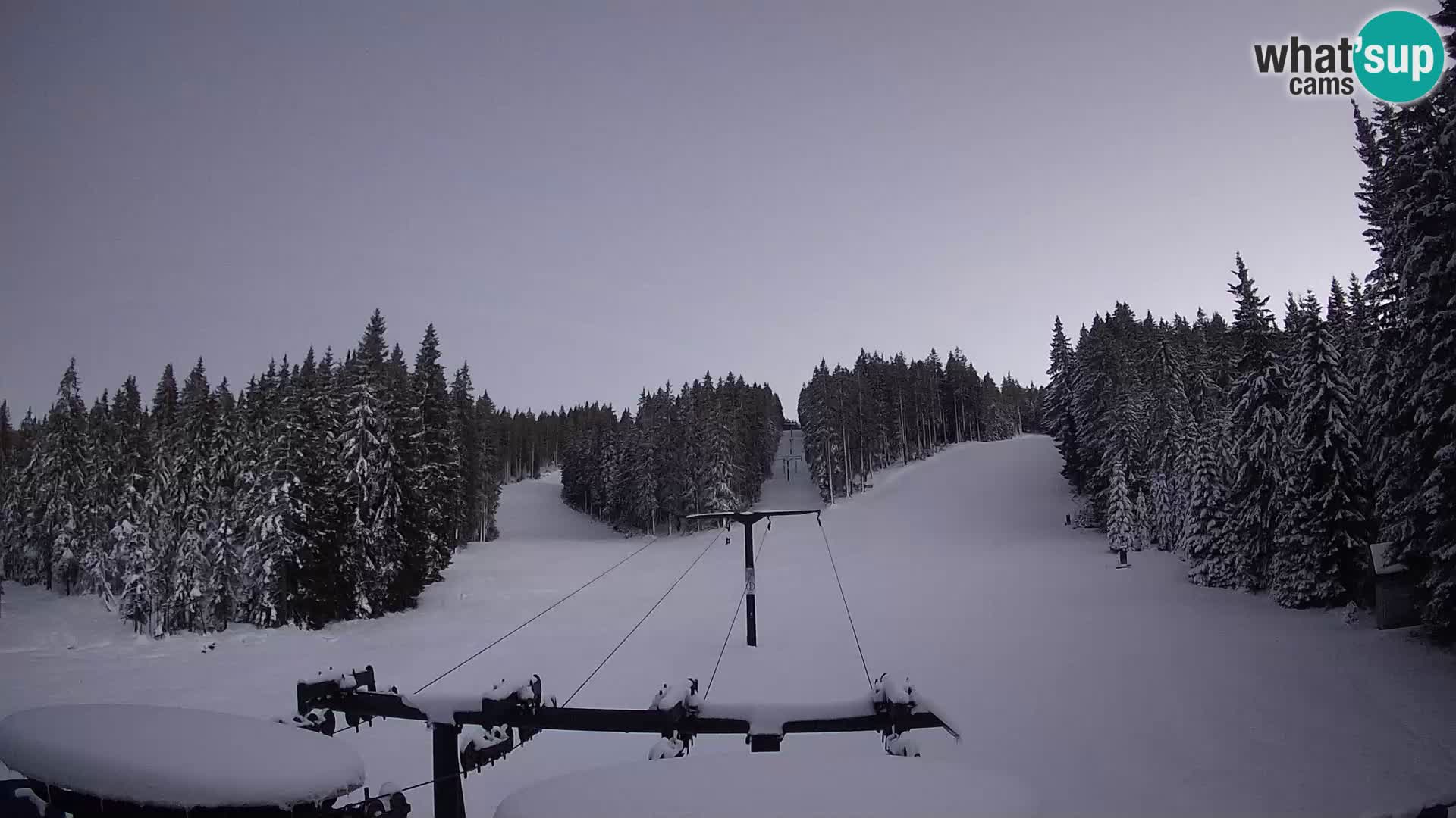 Station de ski Rogla Webcam Ostruščica pistes 1 et 2