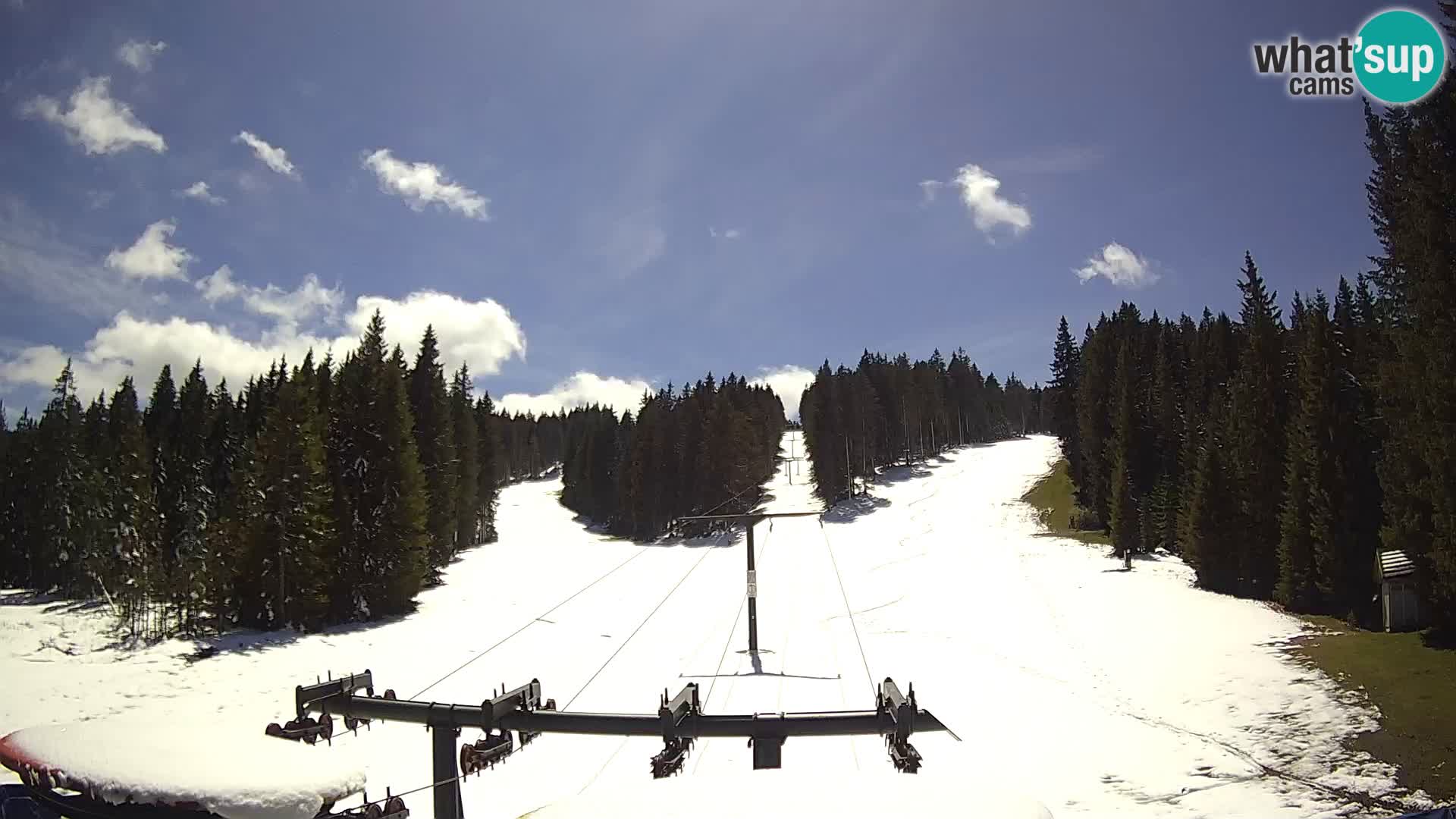 Station de ski Rogla Webcam Ostruščica pistes 1 et 2